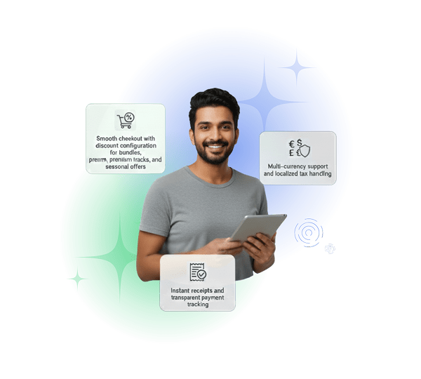 Secure payment processing for financial services