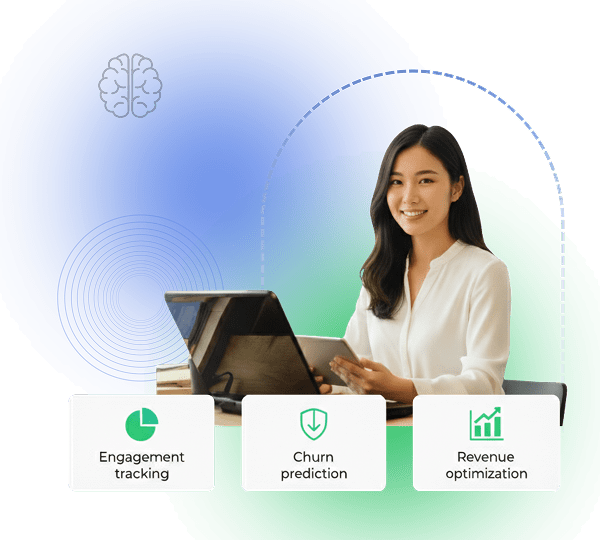 Subscription retention analytics dashboard